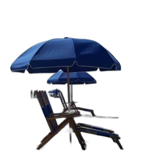 umbrella, furniture, staff, 3d render transparent PNG cut-out