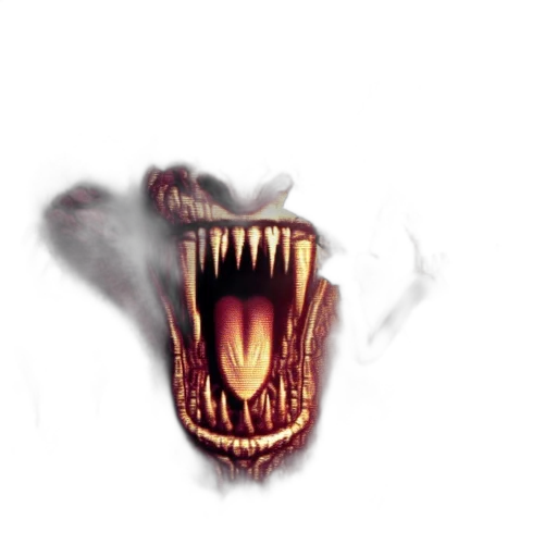 creature, mask, dragon, face transparent PNG cut-out