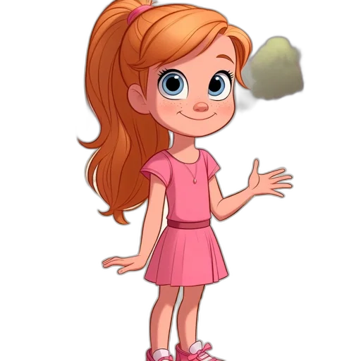 dress, staff, face, jewelry transparent PNG cut-out