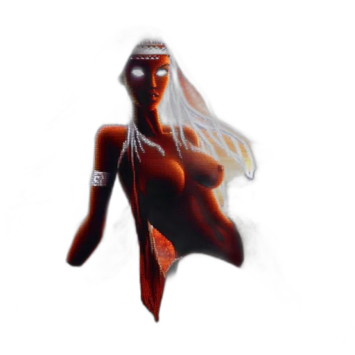 mask, creature, face, dress transparent PNG cut-out
