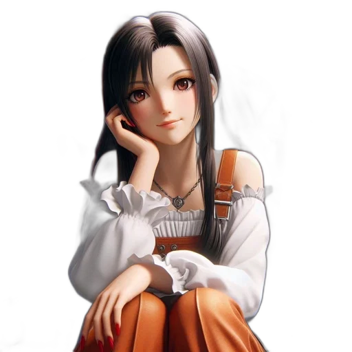 face, staff, photorealistic, anime transparent PNG cut-out