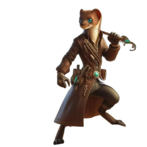 staff, weapon, animal, jacket transparent PNG cut-out
