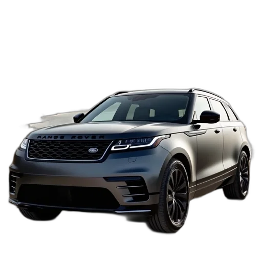 car, new, range, rover transparent PNG cut-out