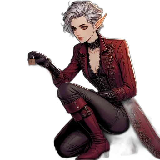staff, dragon, jacket, creature transparent PNG cut-out