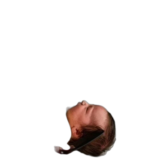 hair, hat, face, mask transparent PNG cut-out