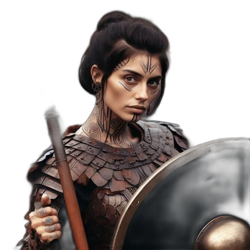 sword, weapon, face, staff transparent PNG cut-out