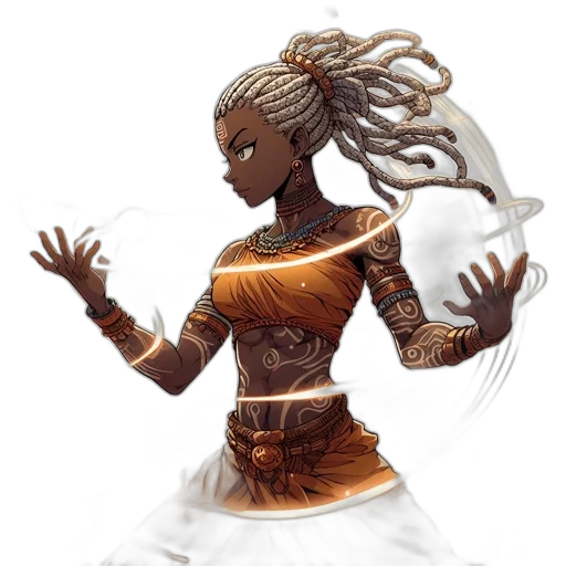 staff, concept art, fantasy art, comic book art transparent PNG cut-out