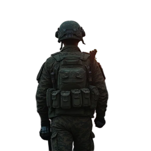 jacket, staff, weapon, dress transparent PNG cut-out