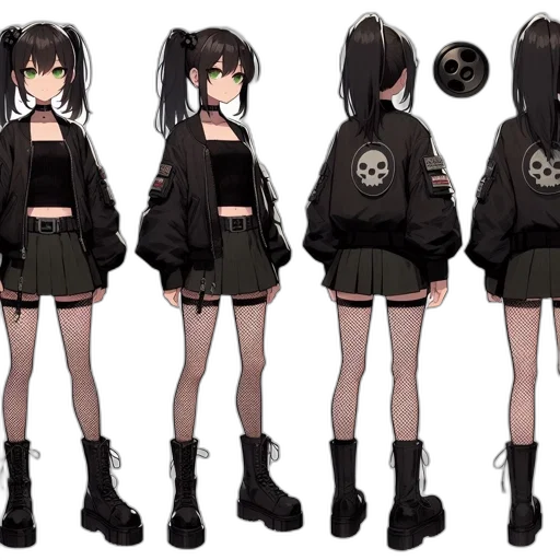 jacket, weapon, staff, concept art transparent PNG cut-out