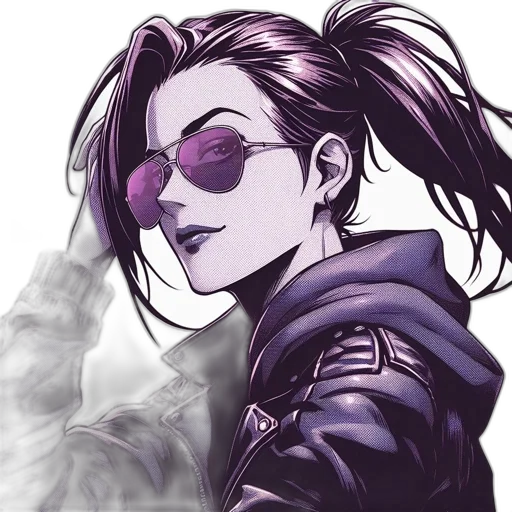 jacket, face, mask, weapon transparent PNG cut-out