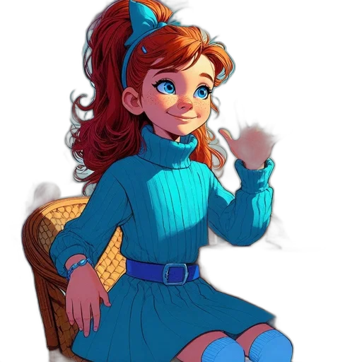 dress, staff, crown, face transparent PNG cut-out