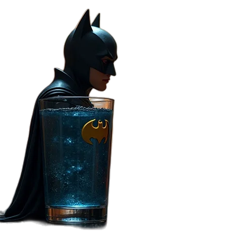 bottle, concept art, 3d render, comic book art transparent PNG cut-out