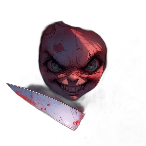 mask, face, staff, weapon transparent PNG cut-out