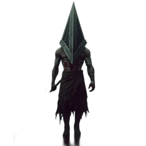 mask, creature, staff, hat transparent PNG cut-out