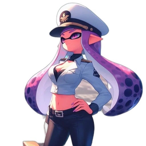 staff, weapon, hat, dress transparent PNG cut-out