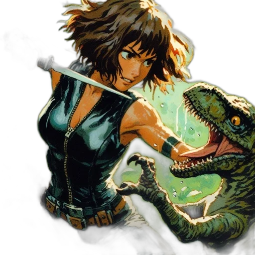 dragon, comic book art, fantasy art, concept art transparent PNG cut-out