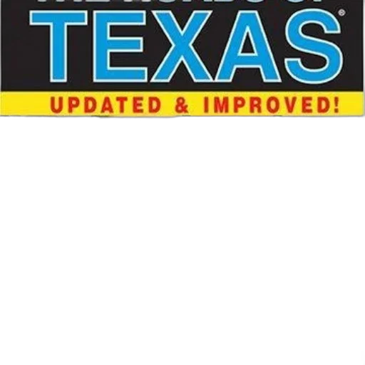 roads, texas, book, cover transparent PNG cut-out