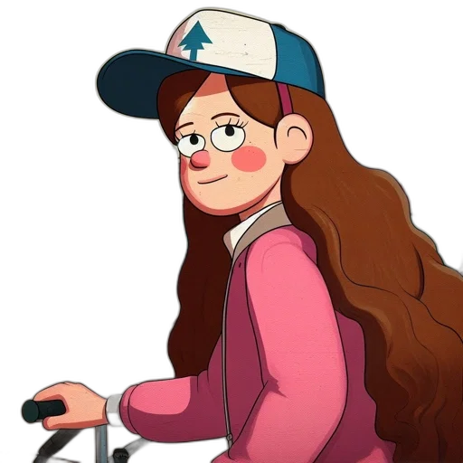 hat, staff, face, hair transparent PNG cut-out