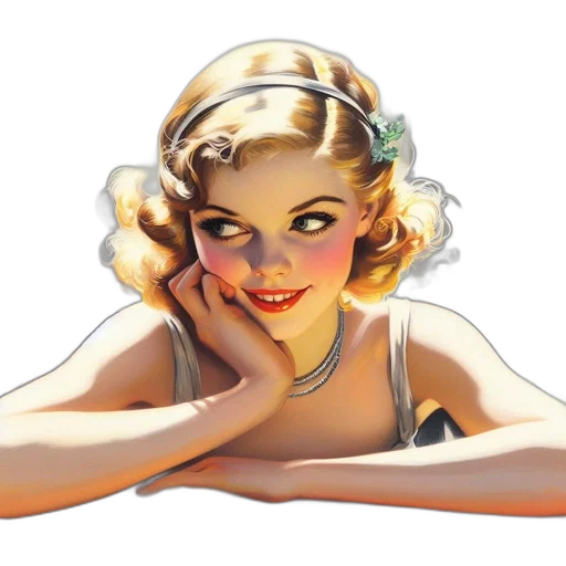 face, photorealistic, concept art, cartoon transparent PNG cut-out