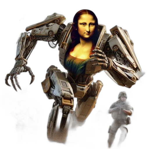 robot, weapon, creature, animal transparent PNG cut-out