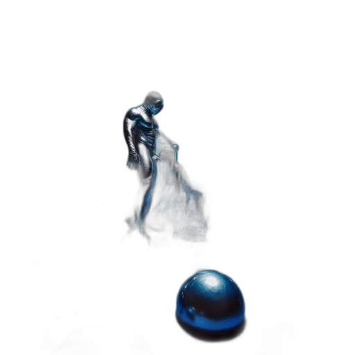 robot, dress, hat, concept art transparent PNG cut-out