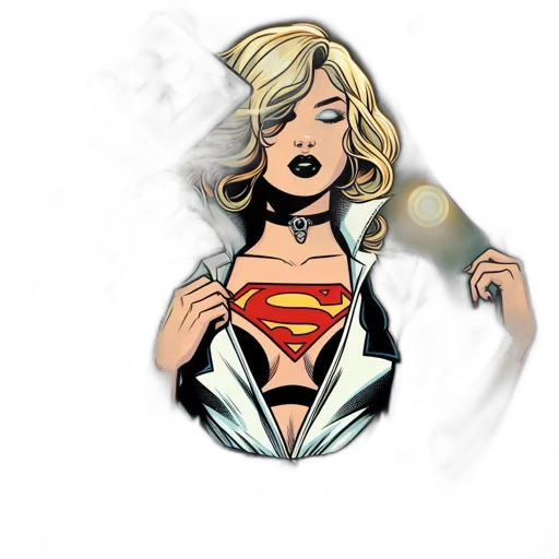 comic book art, cartoon, concept art, pixel art transparent PNG cut-out