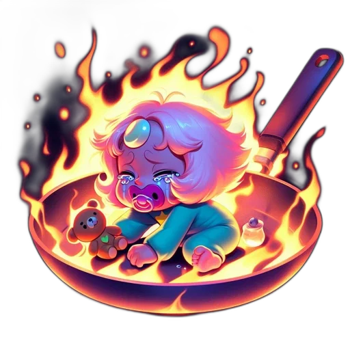 staff, concept art, vaporwave, fantasy art transparent PNG cut-out