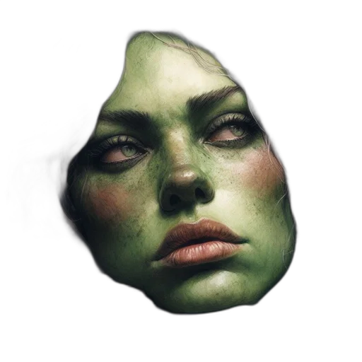 face, mask, hat, creature transparent PNG cut-out