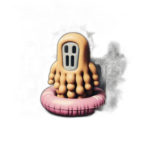 robot, food, creature, face transparent PNG cut-out