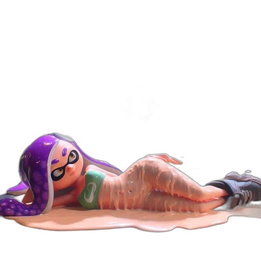 dress, hair, weapon, creature transparent PNG cut-out