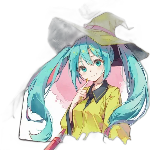 hat, umbrella, staff, weapon transparent PNG cut-out