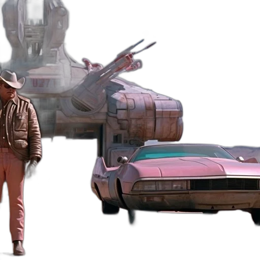jacket, car, robot, concept art transparent PNG cut-out