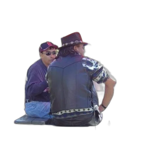 jacket, hat, staff, furniture transparent PNG cut-out