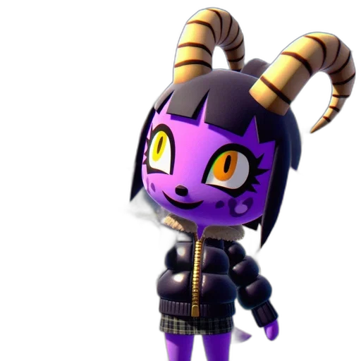 mask, staff, creature, jacket transparent PNG cut-out