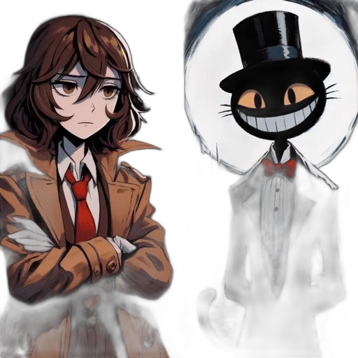 mask, jacket, face, concept art transparent PNG cut-out