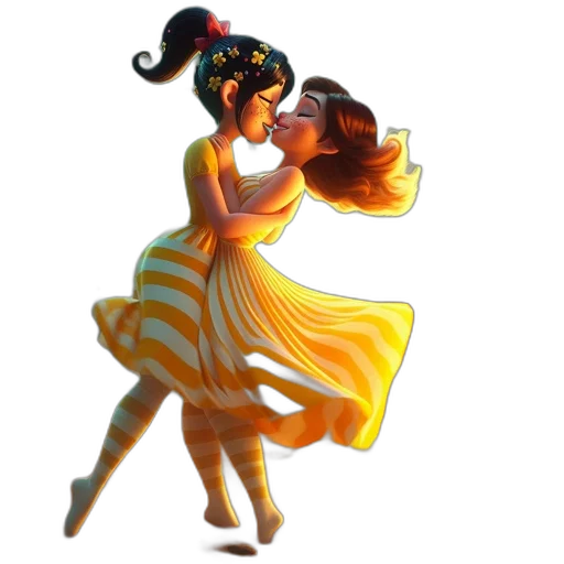 dress, concept art, 3d render, fantasy art transparent PNG cut-out