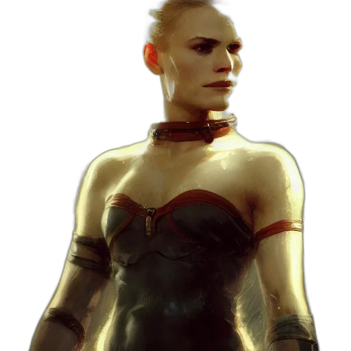 dress, robot, concept art, cyberpunk transparent PNG cut-out