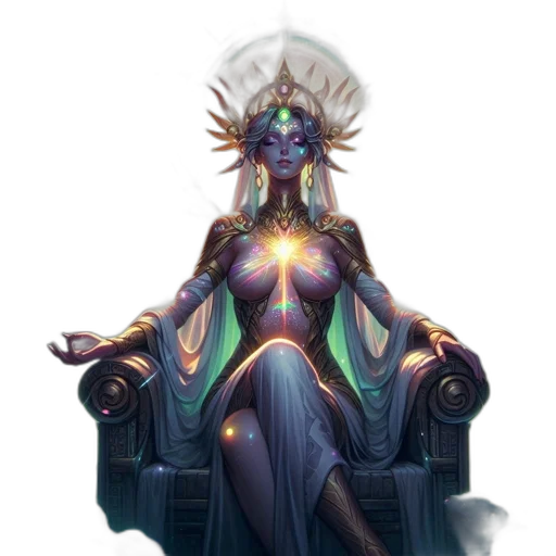 crown, staff, jewelry, concept art transparent PNG cut-out