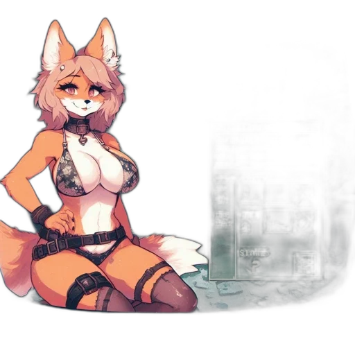 dress, robot, staff, animal transparent PNG cut-out