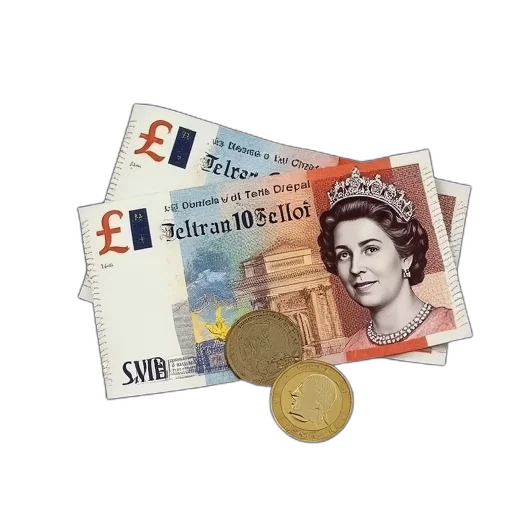 crown, ten, pound, sterling transparent PNG cut-out