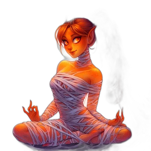 dress, concept art, fantasy art, pixel art transparent PNG cut-out