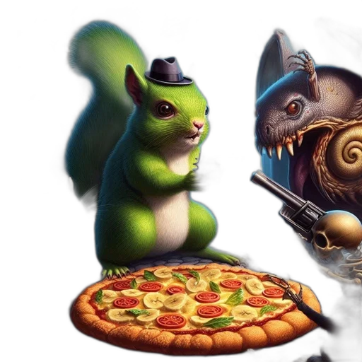 food, concept art, 3d render, fantasy art transparent PNG cut-out