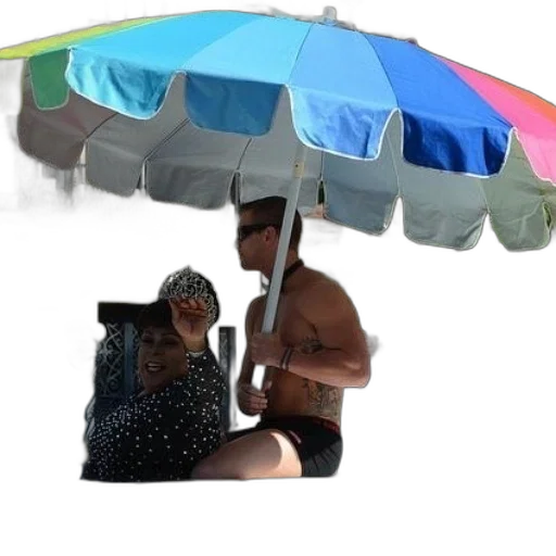 umbrella, hat, weapon, creature transparent PNG cut-out