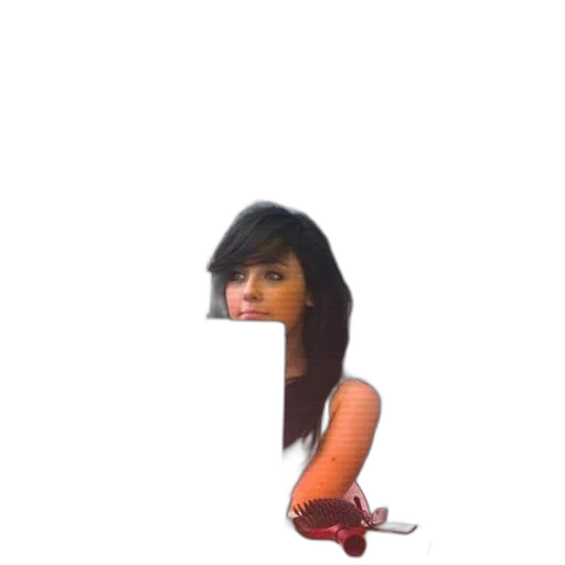 face, hair, dress, creature transparent PNG cut-out