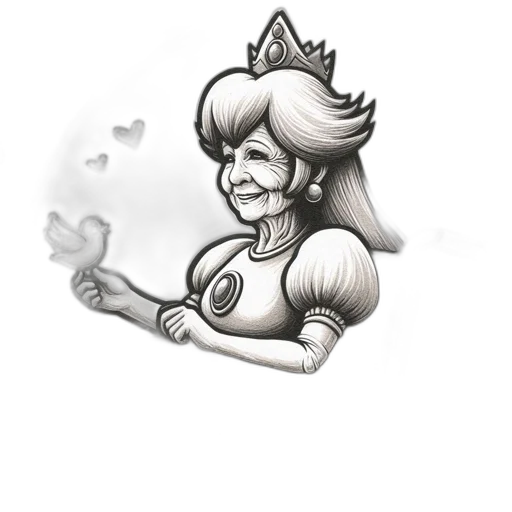 crown, staff, jewelry, face transparent PNG cut-out