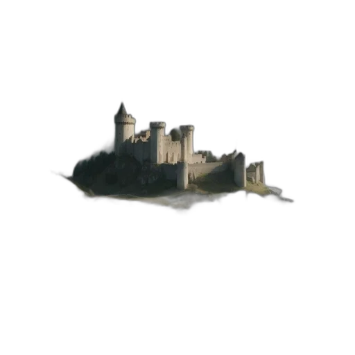 crown, building, dragon, concept art transparent PNG cut-out