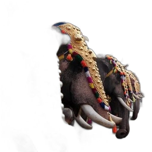 jewelry, animal, crown, staff transparent PNG cut-out