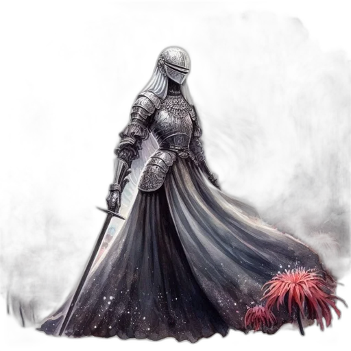 sword, staff, weapon, fantasy art transparent PNG cut-out