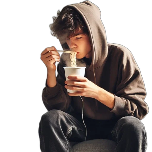 food, jacket, concept art, photorealistic transparent PNG cut-out