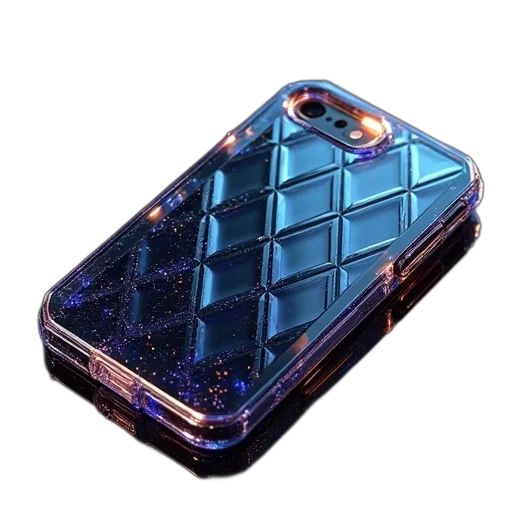 jewelry, cyberpunk, vaporwave, 3d render transparent PNG cut-out